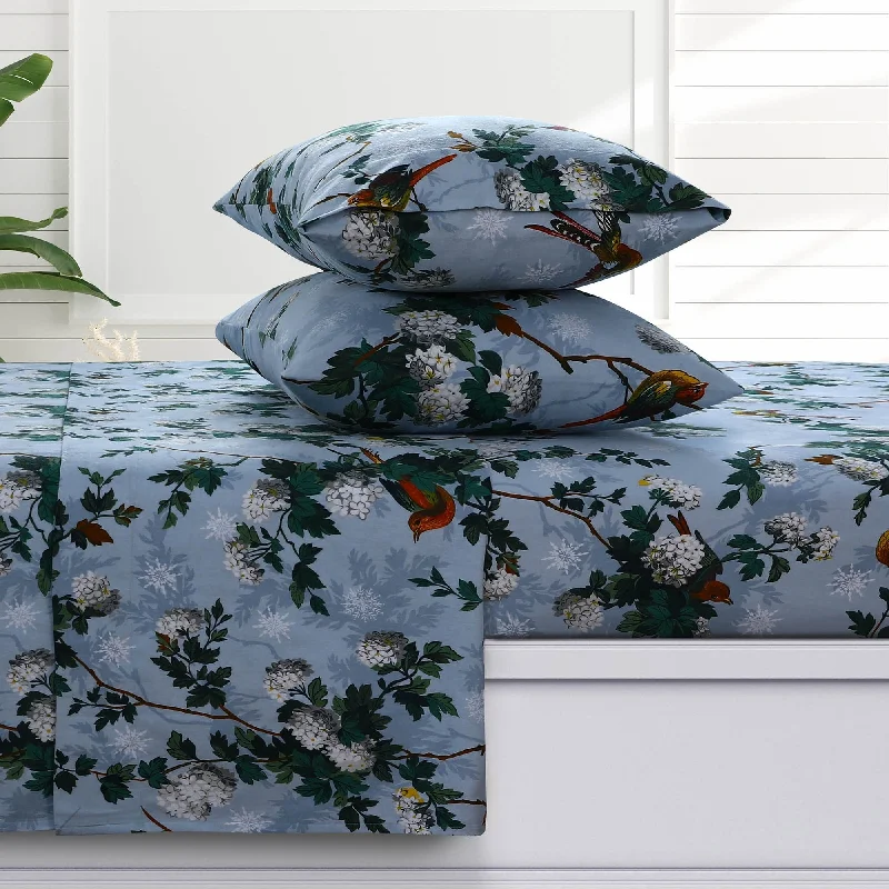 Jersey - Knit Sheets for a Comfortable and Casual BedAzores Home 170-GSM Cotton Flannel Printed or Solid Extra Deep Pocket Sheet Set