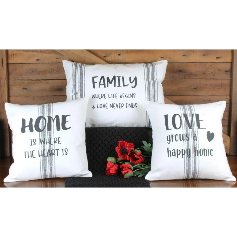 Pregnancy Pillows for Expectant MothersFamily Grain Sack 14 Inx20 In Pillow PL000054
