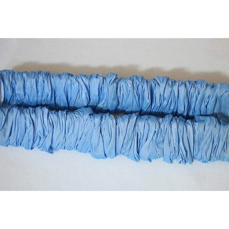 Gel - infused memory foam mattresses for cooler sleepCord & Chain Cover Blue