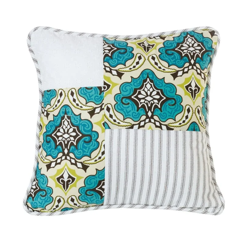 Velvet Pillows for a Touch of EleganceSalado Patchwork Pillow