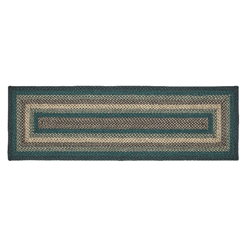Bed skirts with a child - friendly printPine Grove Jute Rug/Runner Rect w/ Pad 24x96