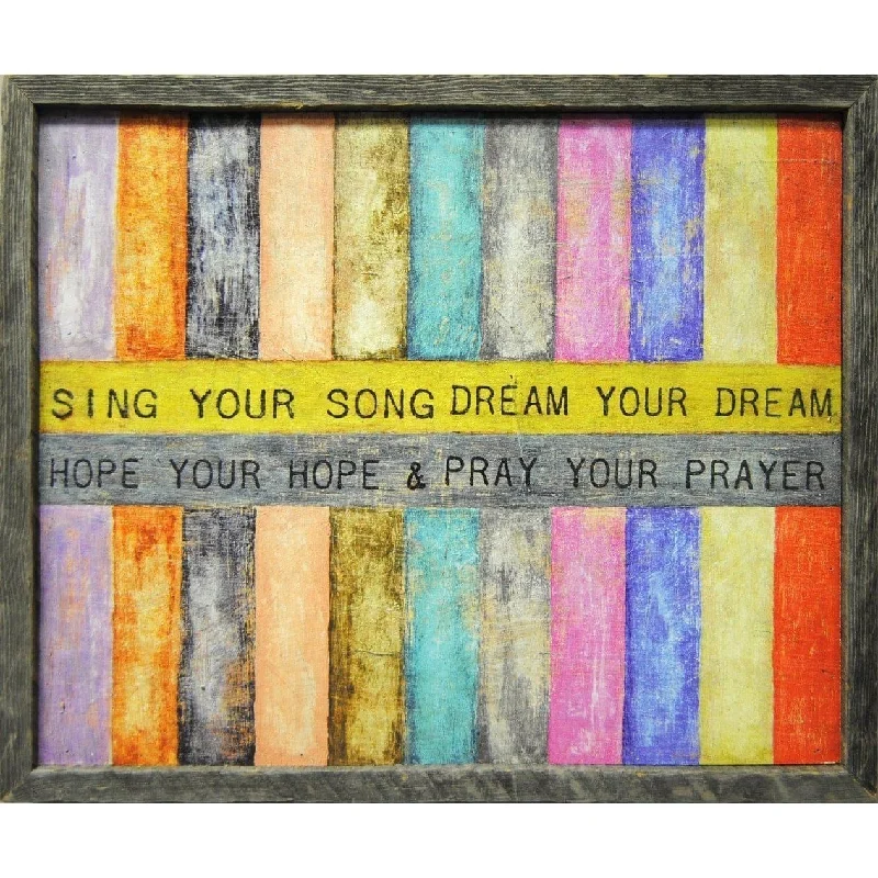 Innerspring mattresses with coil counts for supportART PRINT - Sing Your Song