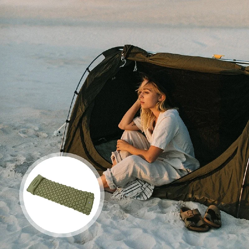 Natural latex and organic cotton blend mattressesPortable Ultralight Inflatable Sleeping Mat with Storage Bag Natural latex and organic cotton blend mattressesPortable Ultralight Inflatable Sleeping Mat with Storage Bag