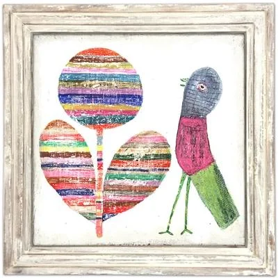 Innerspring mattresses with coil counts for supportART PRINT - FLOWER AND BIRD