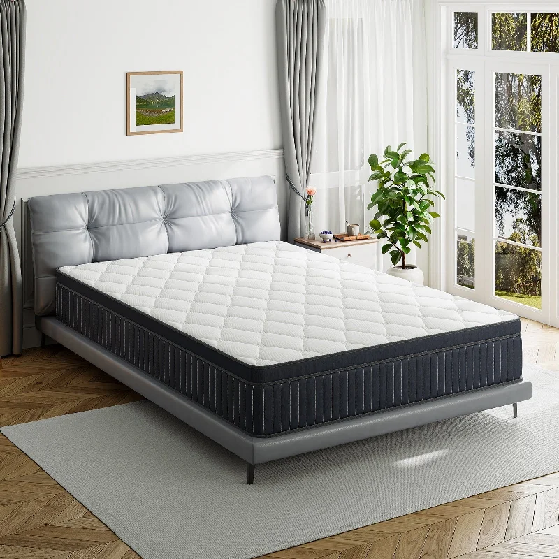 Innerspring mattresses with coil counts for supportIFLUOUS 12in. Medium Pillow Top Gel Memory Foam Innerspring Hybrid Mattress with CertiPUR-US, SGS and OEKO-TEX Certified Innerspring mattresses with coil counts for supportIFLUOUS 12in. Medium Pillow Top Gel Memory Foam Innerspring Hybrid Mattress with CertiPUR-US, SGS and OEKO-TEX Certified