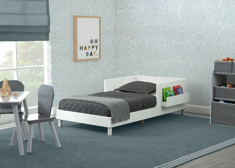 Wool - filled mattresses for natural insulation and moisture - wickingSleep N Store Toddler Bed with Interchangeable Shelf Wool - filled mattresses for natural insulation and moisture - wickingSleep N Store Toddler Bed with Interchangeable Shelf