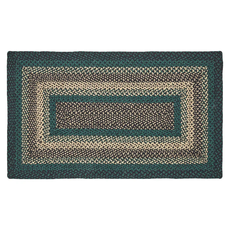Bed skirts with a beach - themed printPine Grove Jute Rug Rect w/ Pad 27x48