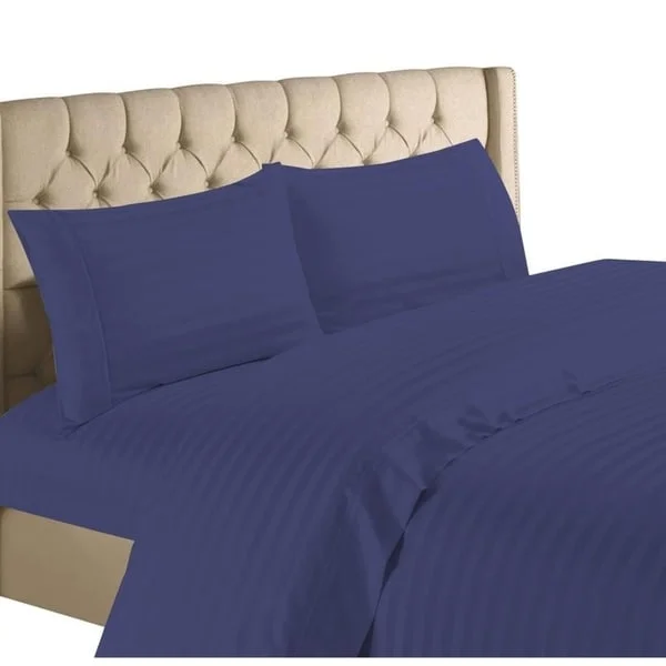 Organic Flannel Sheets for a Natural and Warm SleepHampton Home Collection 1200 Thread Count Egyptian Cotton Stripe Bed Sheet Set