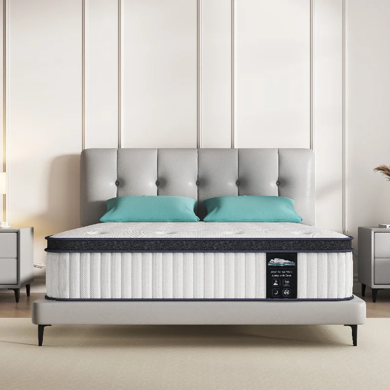 Queen - size mattresses for couples and standard bedroomsSerweet 12 Inch Full / Queen/ King Memory Foam and Pocketed Spring Hybrid Mattress Queen - size mattresses for couples and standard bedroomsSerweet 12 Inch Full / Queen/ King Memory Foam and Pocketed Spring Hybrid Mattress