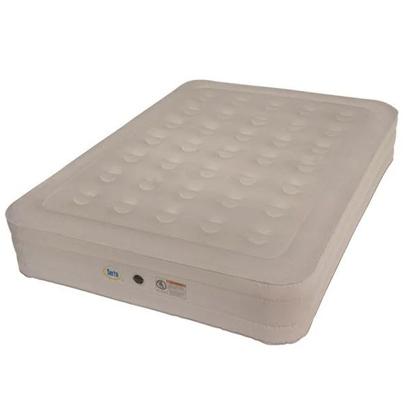 Organic cotton mattresses for a chemical - free sleep surfaceSerta 14-Inch Plush Top Queen Airbed with External AC Pump & NeverFLAT Fabric Technology Organic cotton mattresses for a chemical - free sleep surfaceSerta 14-Inch Plush Top Queen Airbed with External AC Pump & NeverFLAT Fabric Technology