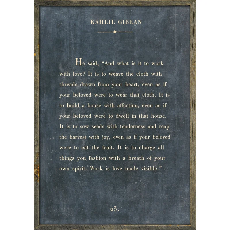 Queen - size mattresses for couples and standard bedroomsKahlil Gibran - Book Collection Art Print Queen - size mattresses for couples and standard bedroomsKahlil Gibran - Book Collection Art Print
