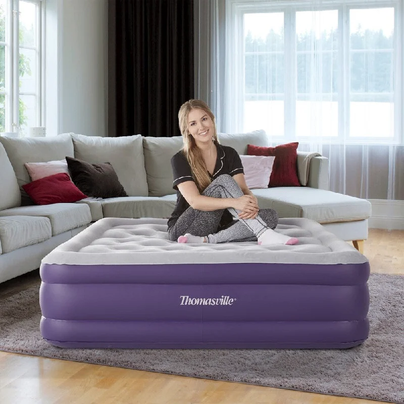 Latex mattresses with natural bounce and breathabilityThomasville Sensation 15-inch Full Raised Adjustable Comfort Air Bed Mattress Latex mattresses with natural bounce and breathabilityThomasville Sensation 15-inch Full Raised Adjustable Comfort Air Bed Mattress