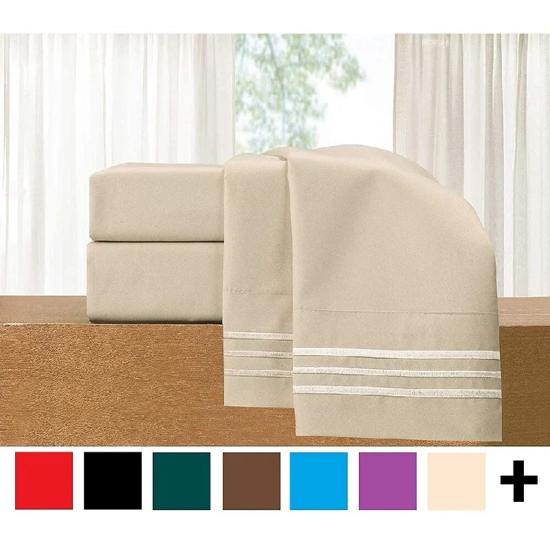 Twin - Size Sheet Sets with a Pillow ProtectorPorch & Den Briggs Deep Pocket Bed Sheet Set Twin - Size Sheet Sets with a Pillow ProtectorPorch & Den Briggs Deep Pocket Bed Sheet Set