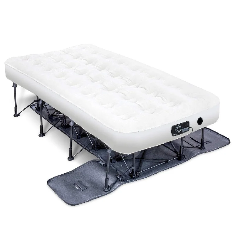 Queen - size mattresses for couples and standard bedroomsIvation Air Mattress with Built In Pump, EZ-Bed with Legs Queen - size mattresses for couples and standard bedroomsIvation Air Mattress with Built In Pump, EZ-Bed with Legs