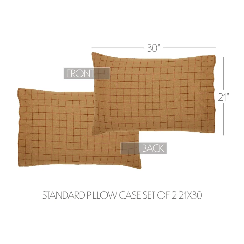 Travel Pillows for Long JourneysConnell Standard Pillow Case Set of 2 21x30