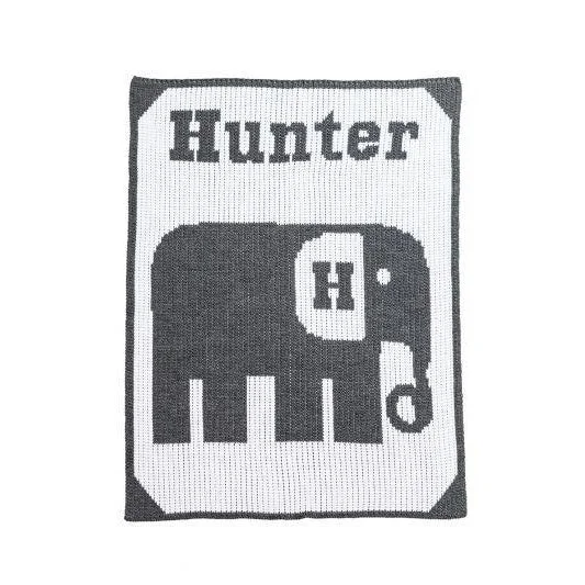 Bamboo - charcoal infused mattresses for odor absorptionElephant Personalized Stroller Blanket or Baby Blanket
