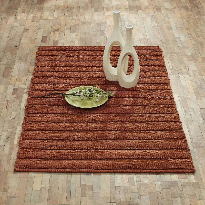 Bed skirts in neutral colors for easy pairingLaila Amber Jute Rug 36x60