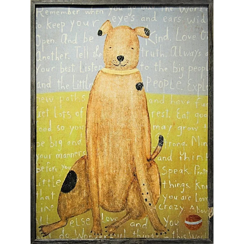 Bamboo - charcoal infused mattresses for odor absorptionART PRINT - Brown Boy Dog Bamboo - charcoal infused mattresses for odor absorptionART PRINT - Brown Boy Dog