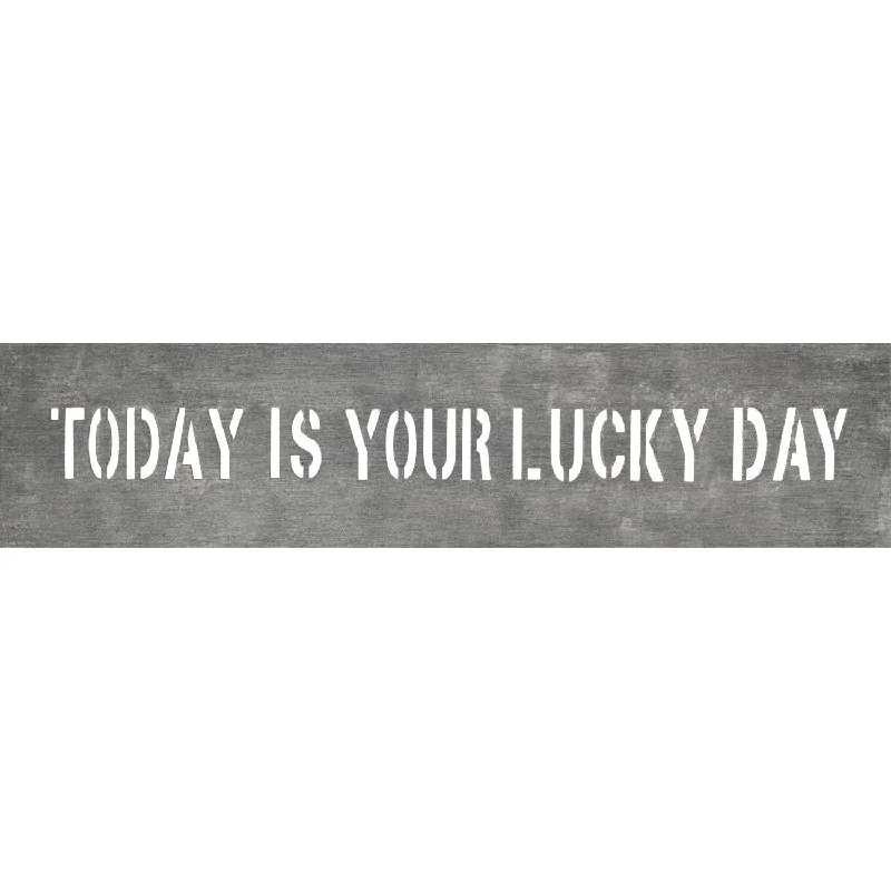 King - size mattresses for spacious master bedroomsMetal Sign - Today is Your Lucky Day