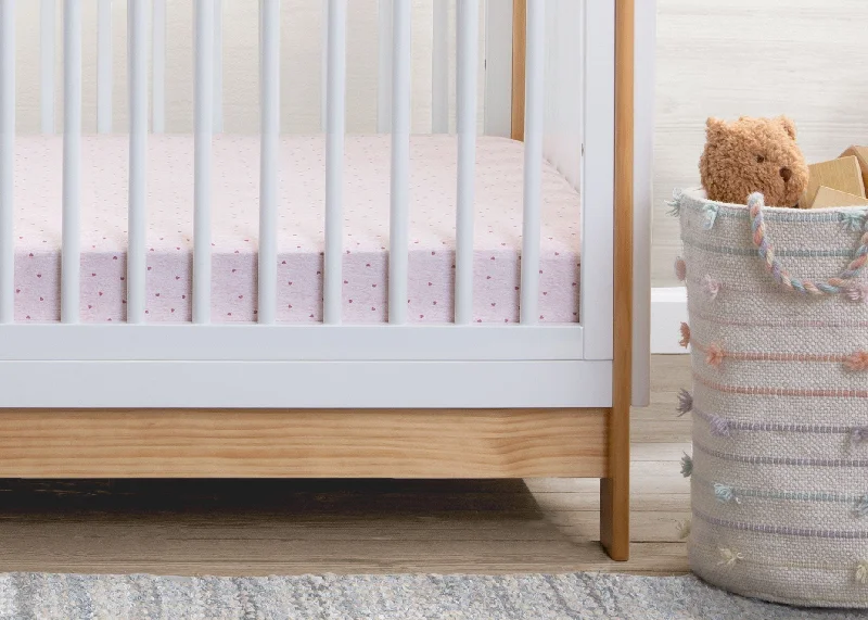 Gel - infused memory foam mattresses for cooler sleepbabyGap Pink Hearts & Stripes 100% Organic Cotton Crib Sheets - 2 Pack Gel - infused memory foam mattresses for cooler sleepbabyGap Pink Hearts & Stripes 100% Organic Cotton Crib Sheets - 2 Pack