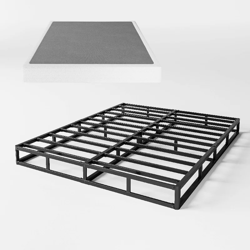 Wool - filled mattresses for natural insulation and moisture - wickingFSCHOS 7 Inch Metal Box Spring, Basics Mattress Foundation, No Legs Wool - filled mattresses for natural insulation and moisture - wickingFSCHOS 7 Inch Metal Box Spring, Basics Mattress Foundation, No Legs