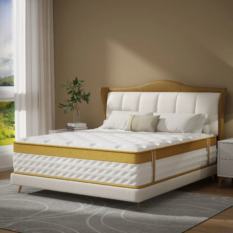 King - size mattresses for spacious master bedrooms10-inch Memory Foam and Innerspring Hybrid Mattress King - size mattresses for spacious master bedrooms10-inch Memory Foam and Innerspring Hybrid Mattress