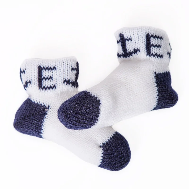 Gel - infused memory foam mattresses for cooler sleepAnchor & Initial Personalized Booties Gel - infused memory foam mattresses for cooler sleepAnchor & Initial Personalized Booties
