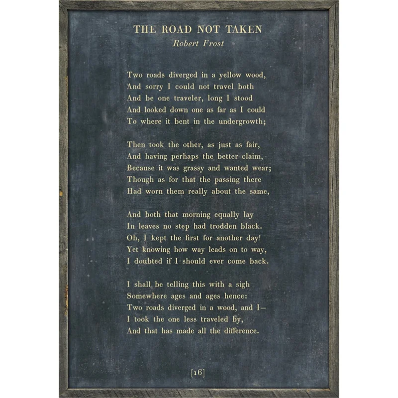 Polyester - foam mattresses for budget - friendly optionsThe Road Not Taken - Poetry Collection Art Print Polyester - foam mattresses for budget - friendly optionsThe Road Not Taken - Poetry Collection Art Print