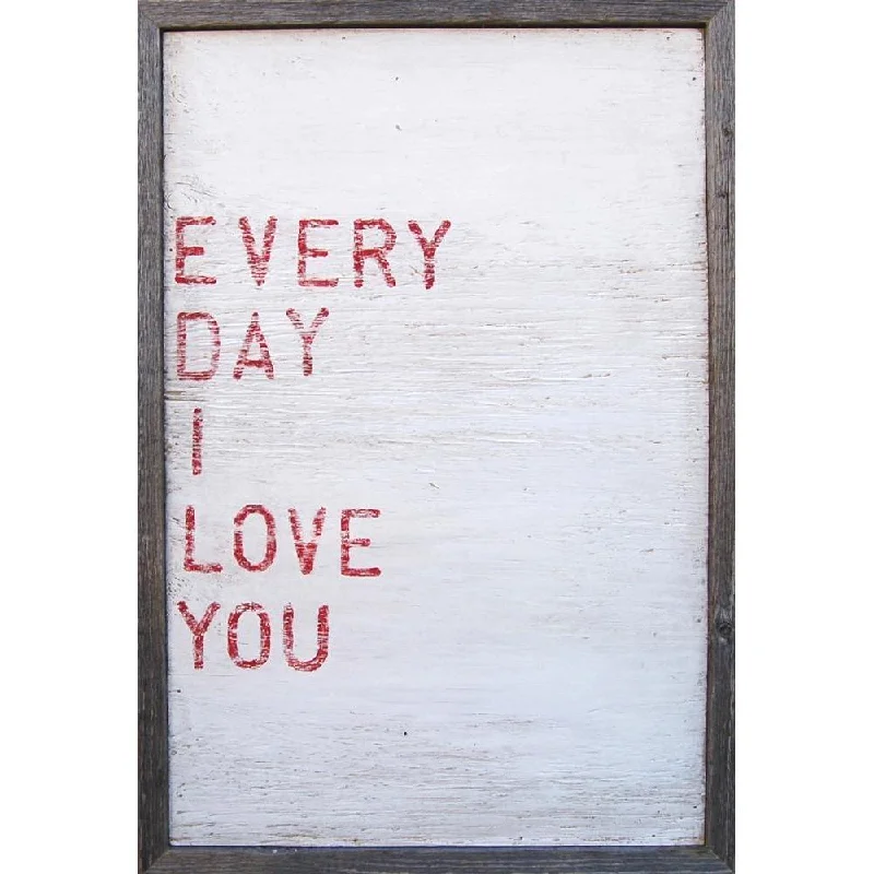 Organic cotton mattresses for a chemical - free sleep surfaceART PRINT - Every Day I Love You Organic cotton mattresses for a chemical - free sleep surfaceART PRINT - Every Day I Love You