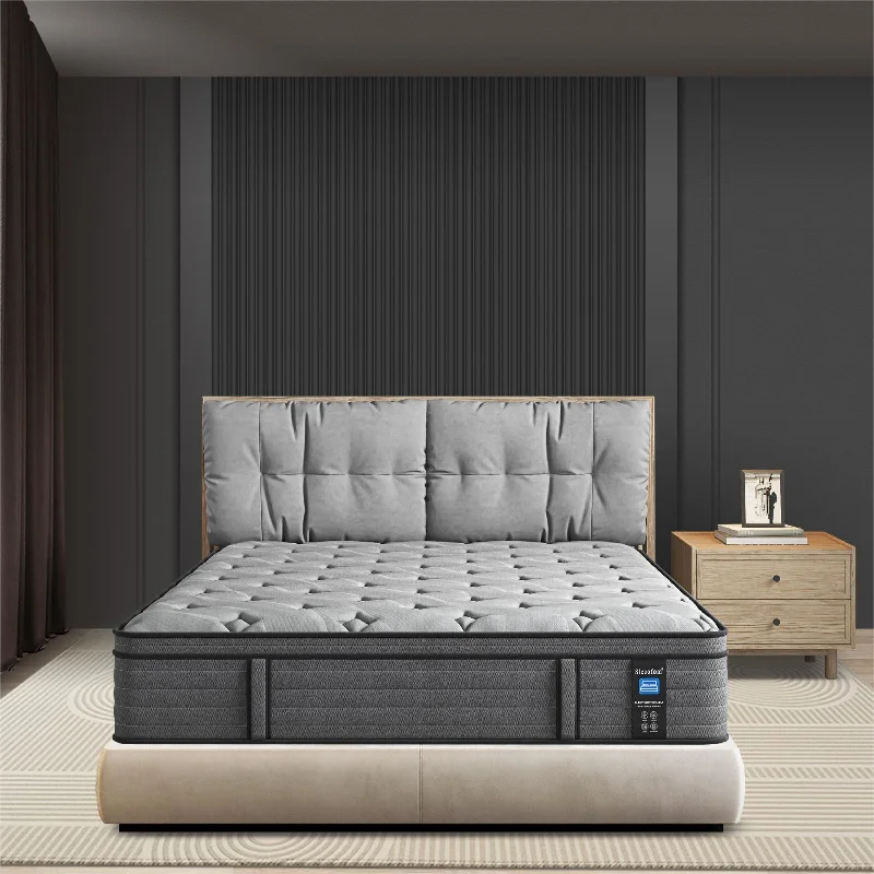 King - size mattresses for spacious master bedrooms14'' Memory Foam and Innerspring Hybrid Mattress in a Box King - size mattresses for spacious master bedrooms14'' Memory Foam and Innerspring Hybrid Mattress in a Box