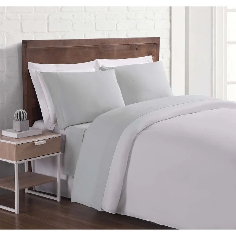 Anti - Pill Microfiber Sheets for a Smooth AppearanceBrooklyn Loom 100% Natural Flax Linen 4-Piece Bed Sheet Set