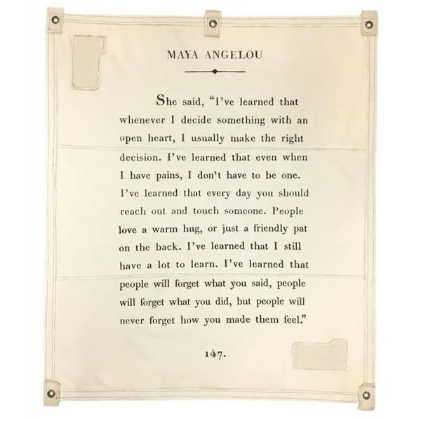King - size mattresses for spacious master bedroomsWall Tarp - I've learned Quote from Maya Angelou Wall Hanging King - size mattresses for spacious master bedroomsWall Tarp - I've learned Quote from Maya Angelou Wall Hanging