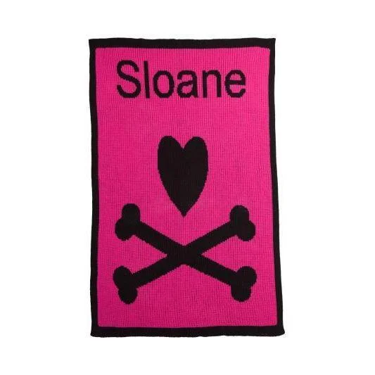 Innerspring mattresses with coil counts for supportHeart & Crossbones Personalized Stroller Blanket or Baby Blanket