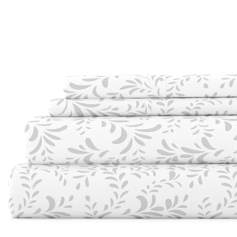 Quilted Cotton Sheets for a Warm and Inviting BedBecky Cameron Burst of Vines 4-Piece Deep Pocket Bed Sheet Set Quilted Cotton Sheets for a Warm and Inviting BedBecky Cameron Burst of Vines 4-Piece Deep Pocket Bed Sheet Set