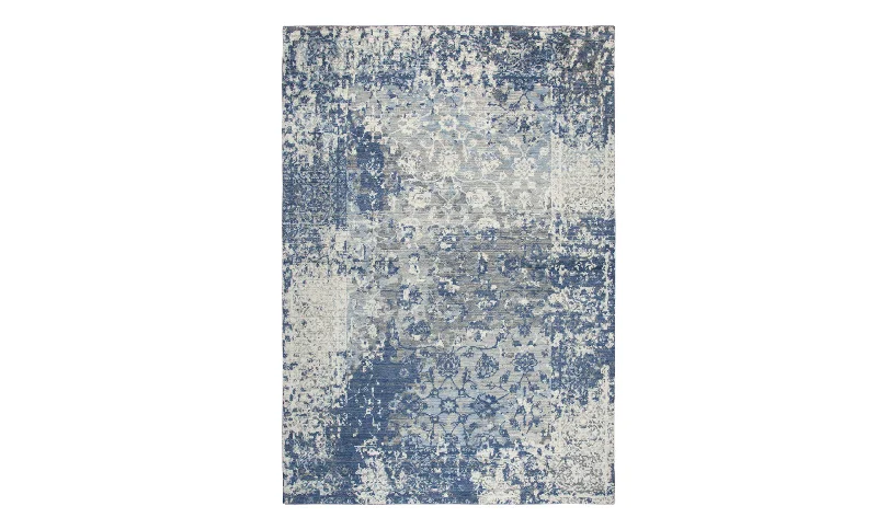 Bamboo - charcoal infused mattresses for odor absorptionGossamer Blue 8x10 Rug