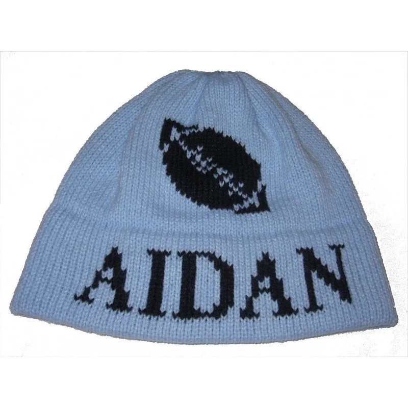 Wool - filled mattresses for natural insulation and moisture - wickingFootball Personalized Knit Hat Wool - filled mattresses for natural insulation and moisture - wickingFootball Personalized Knit Hat