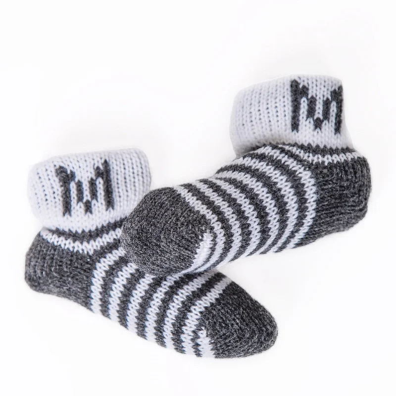 Wool - filled mattresses for natural insulation and moisture - wickingStripes & Initial Personalized Booties Wool - filled mattresses for natural insulation and moisture - wickingStripes & Initial Personalized Booties