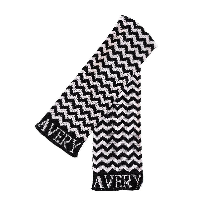 Natural latex and organic cotton blend mattressesChevron Personalized Knit Scarf