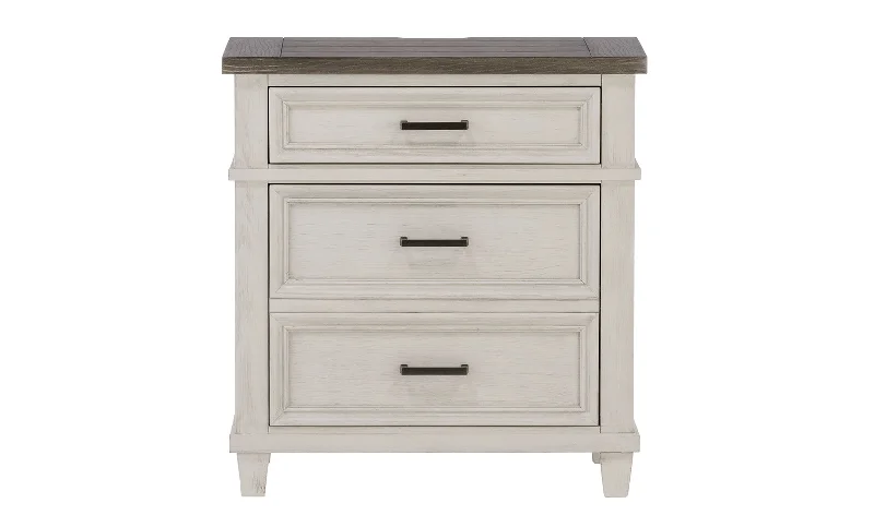 Gel - infused memory foam mattresses for cooler sleepCaraway 2-Drawer Nightstand