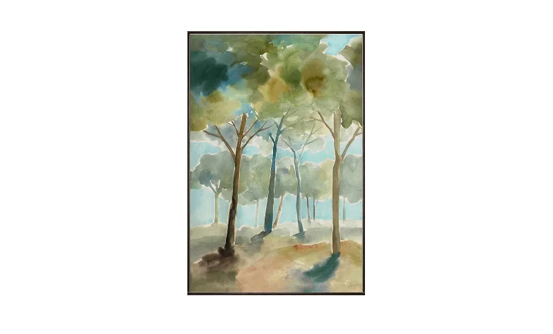Natural latex and organic cotton blend mattressesSun Forest I Framed Canvas