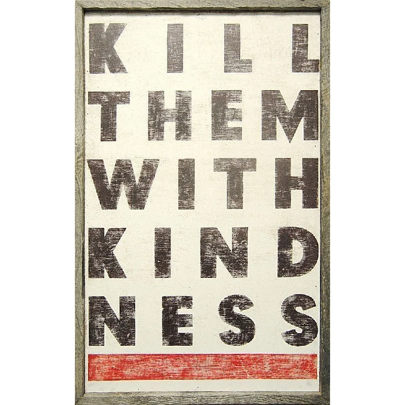 Polyester - foam mattresses for budget - friendly optionsART PRINT - Kill Them with Kindness Polyester - foam mattresses for budget - friendly optionsART PRINT - Kill Them with Kindness