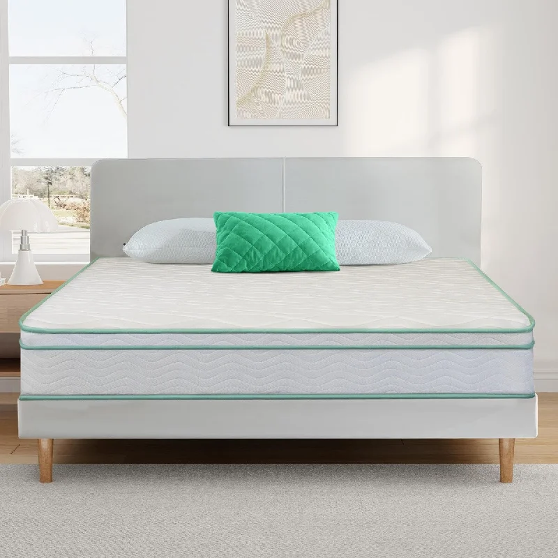 Memory foam mattresses for pressure relief and contouring10-inch Cool Gel Memory Foam Innerspring Hybrid Mattress by BRN Memory foam mattresses for pressure relief and contouring10-inch Cool Gel Memory Foam Innerspring Hybrid Mattress by BRN