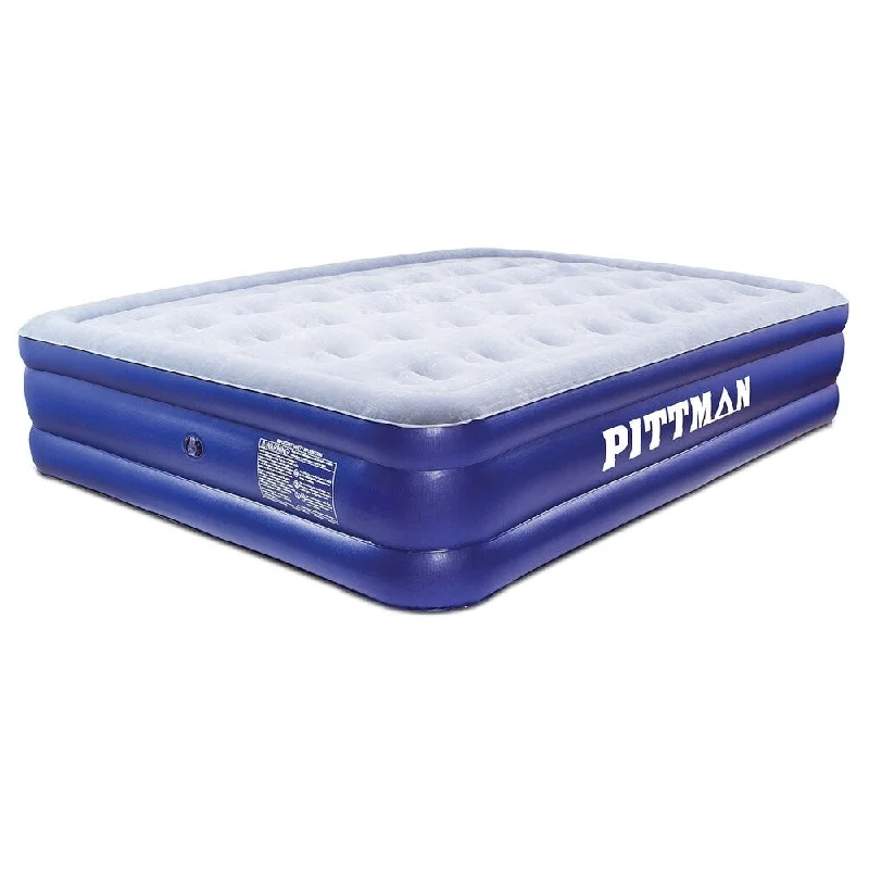 Natural latex and organic cotton blend mattressesPittman Outdoors Double High Queen Air Mattress w/Electric Pump - Blue Natural latex and organic cotton blend mattressesPittman Outdoors Double High Queen Air Mattress w/Electric Pump - Blue