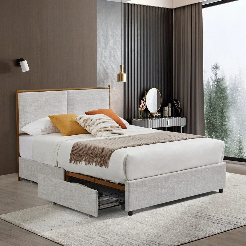 Polyester - foam mattresses for budget - friendly options82"Classic steamed bun-shaped backrest with four storage drawers, soft foam bag, -full Polyester - foam mattresses for budget - friendly options82"Classic steamed bun-shaped backrest with four storage drawers, soft foam bag, -full