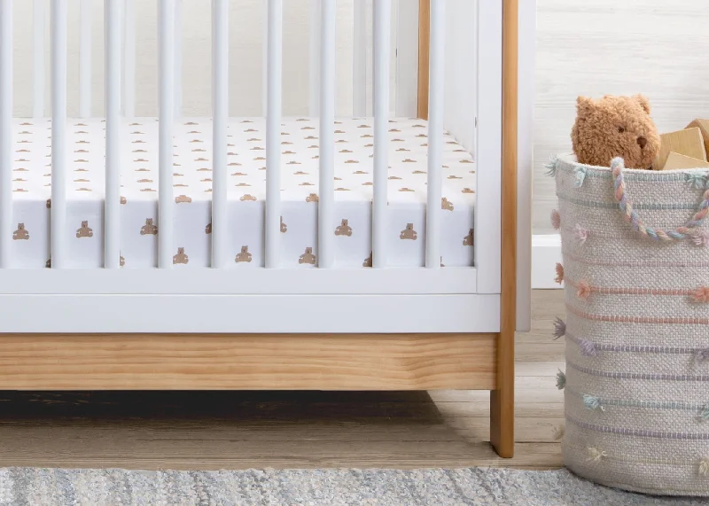 Bamboo - charcoal infused mattresses for odor absorptionbabyGap Tan Teddy Bears & Stripes 100% Organic Cotton Crib Sheets - 2 Pack Bamboo - charcoal infused mattresses for odor absorptionbabyGap Tan Teddy Bears & Stripes 100% Organic Cotton Crib Sheets - 2 Pack