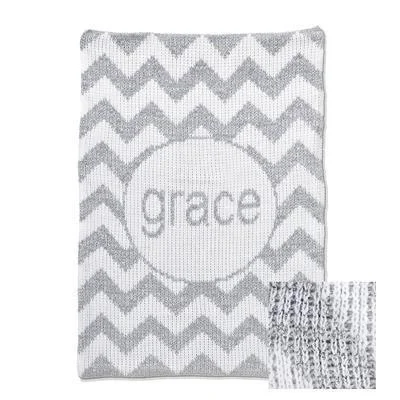 Gel - infused memory foam mattresses for cooler sleepMetallic Chevron Personalized Stroller Blanket or Baby Blanket