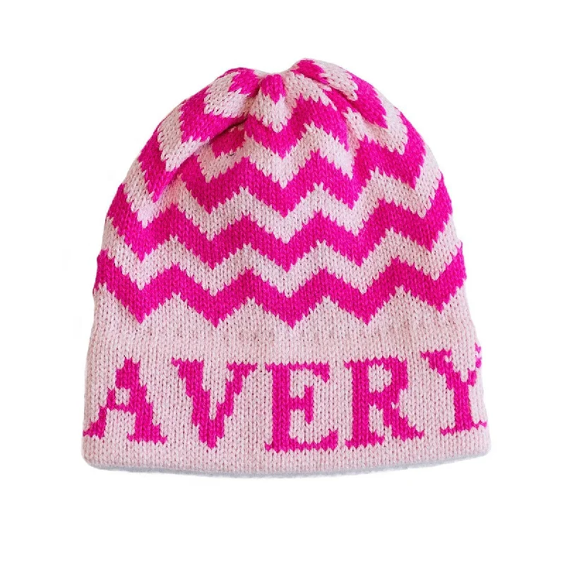 King - size mattresses for spacious master bedroomsChevron Personalized Knit Hat