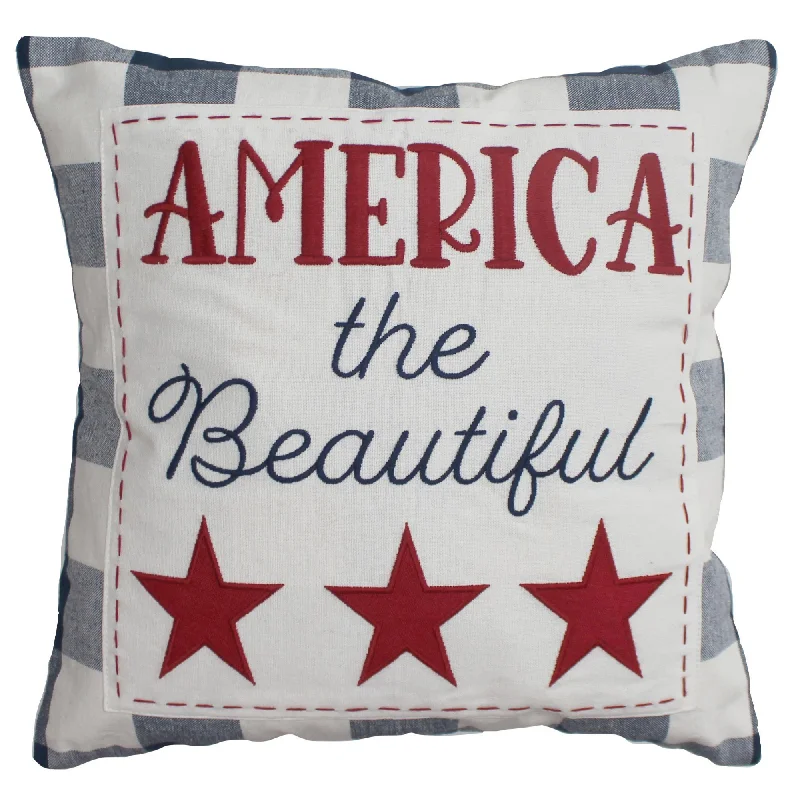 Pregnancy Pillows for Expectant MothersAmerica the beautiful Pillow 14”x14” PL000058