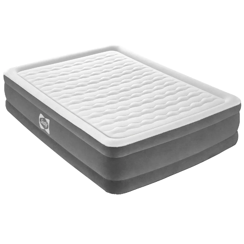 Gel - infused memory foam mattresses for cooler sleepSEALY Tritech Airbed Queen Built-in AC Pump 80" x 60" x 22" Gel - infused memory foam mattresses for cooler sleepSEALY Tritech Airbed Queen Built-in AC Pump 80" x 60" x 22"