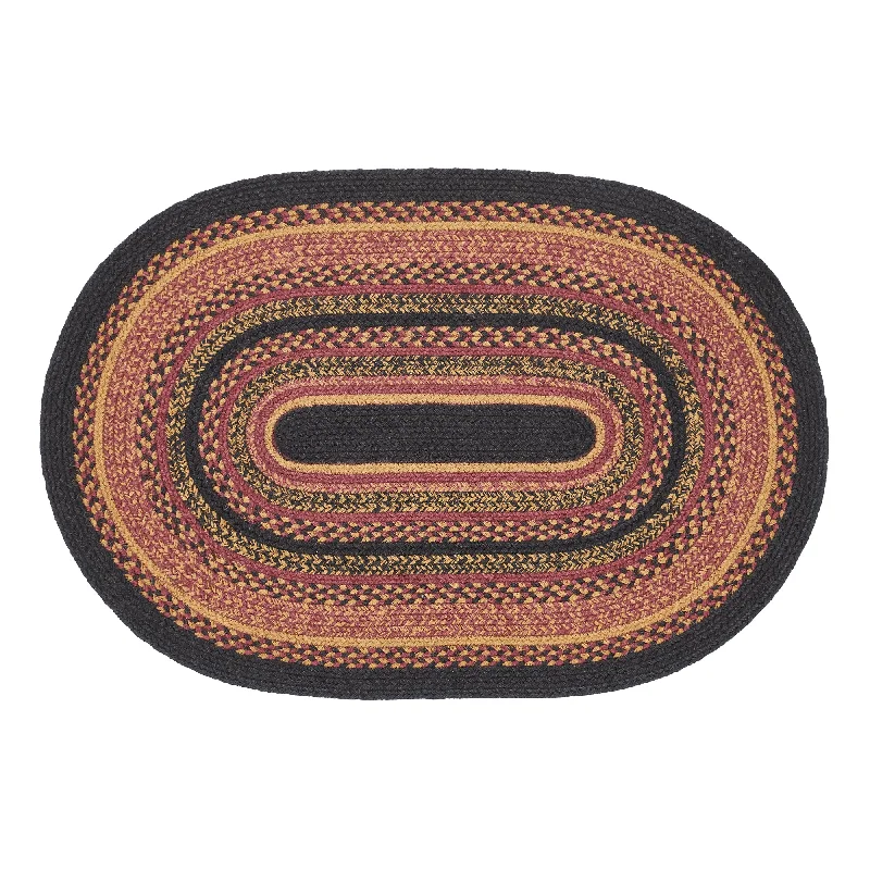 Velvet bed skirts for a luxurious and elegant appearanceHeritage Farms Jute Rug Oval w/ Pad 24x36